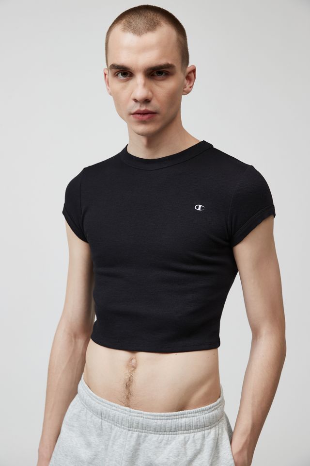 Champion Fitted Ribbed Tee | Urban Outfitters Canada