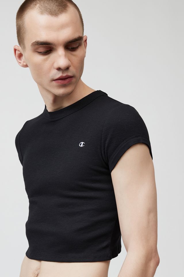 Champion Fitted Ribbed Tee | Urban Outfitters Canada