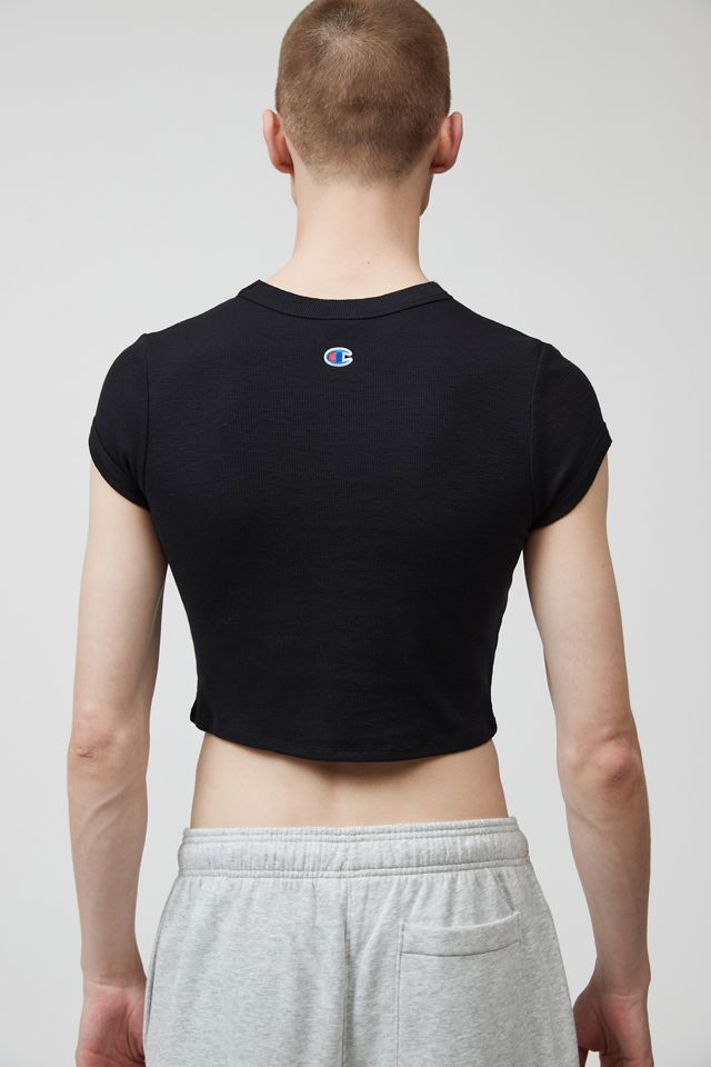 Champion Fitted Ribbed Tee | Urban Outfitters Canada