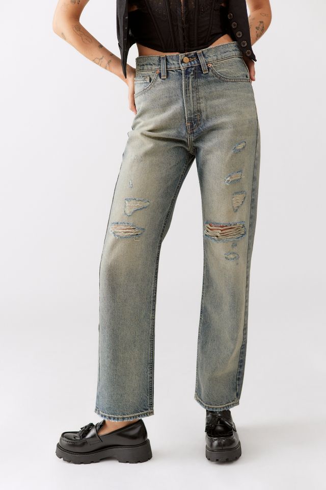 Jean cowboy à taille haute BDG - aspect usé vintage #3