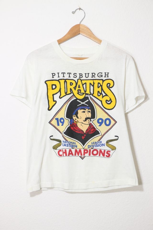 Vintage Pittsburgh Pirates ’90 Grey Baseball T-shirt (XL)