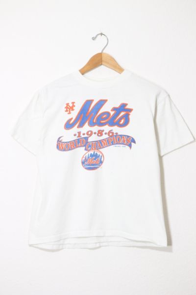 Vtg 1986 NY Mets World Series Champions Shea Pennants Programs Pin Shirt  Sticker, #1846054166