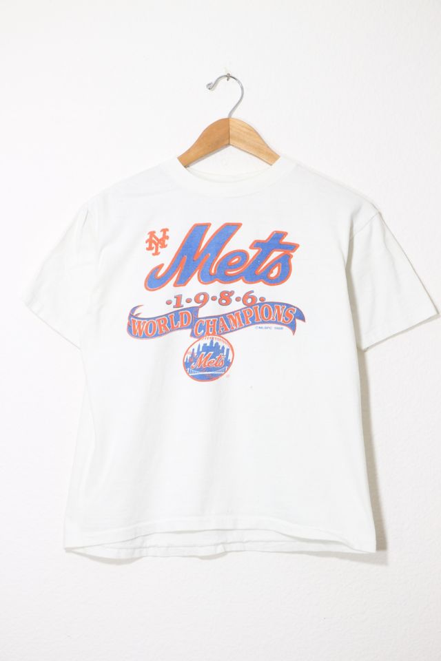 VINTAGE CHAMPION MLB NEW YORK METS TEE SHIRT EARLY 1980s SIZE MEDIUM MADE  IN USA