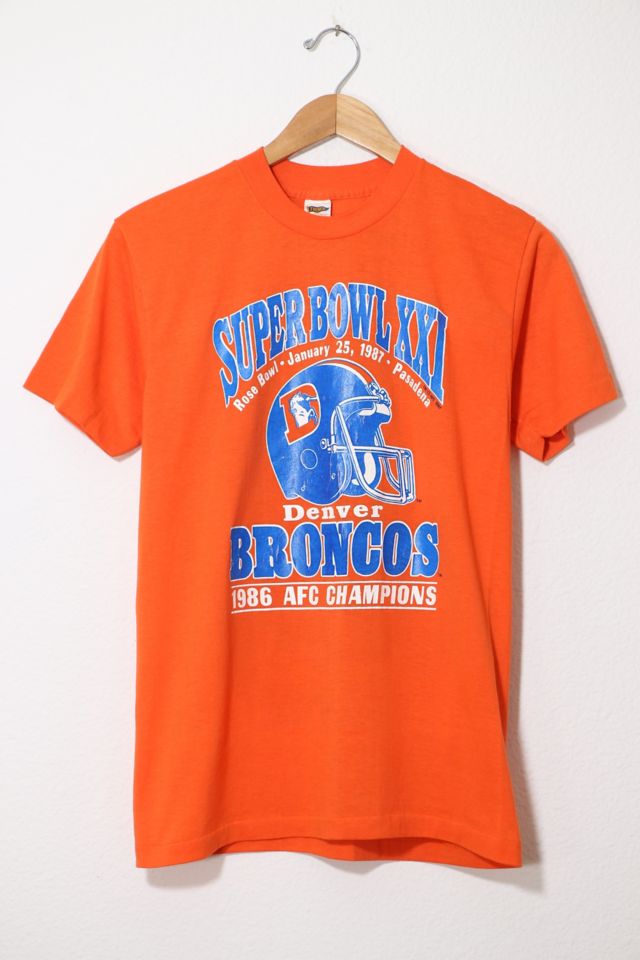 Urban Outfitters Vintage 1998 NFL AFC Champion Denver Broncos