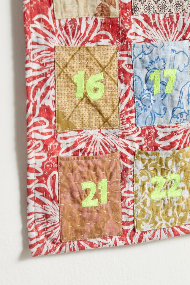 Urban Renewal Kantha Advent Calendar #4