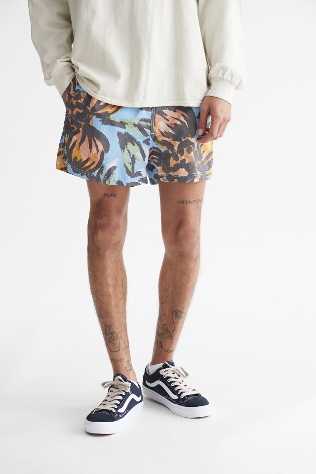 Short de bain en nylon UO à motif floral 3" #2