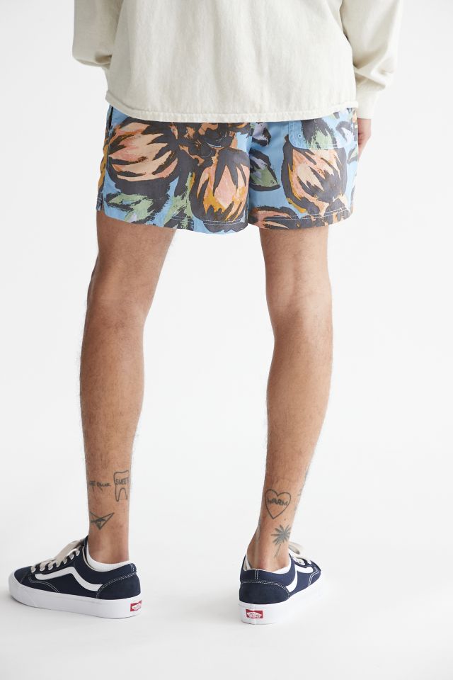 Short de bain en nylon UO à motif floral 3" #3