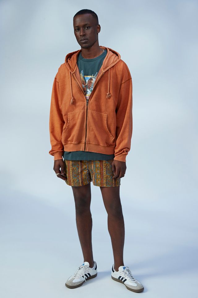 UO Paisley Stripe 3” Swim Short #1