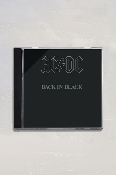 AC/DC - Back In Black CD | Urban Outfitters