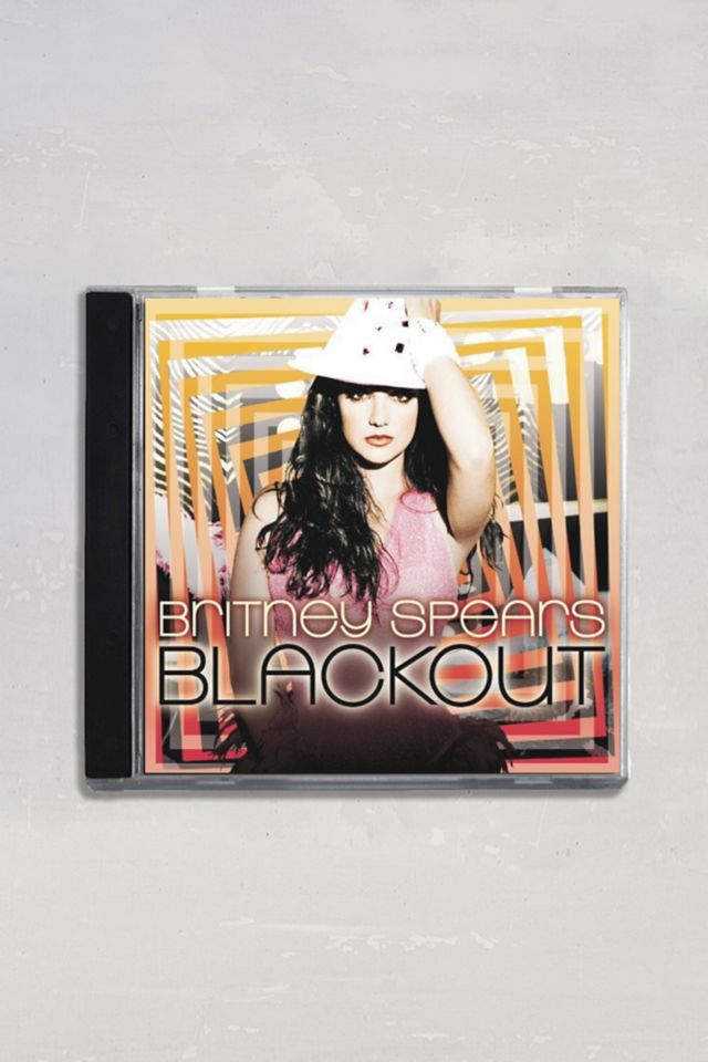 Blackout Britney Spears Album Cover 