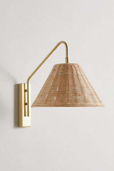 Urban Outfitters Tina Rattan Sconce - Thumbnail 3
