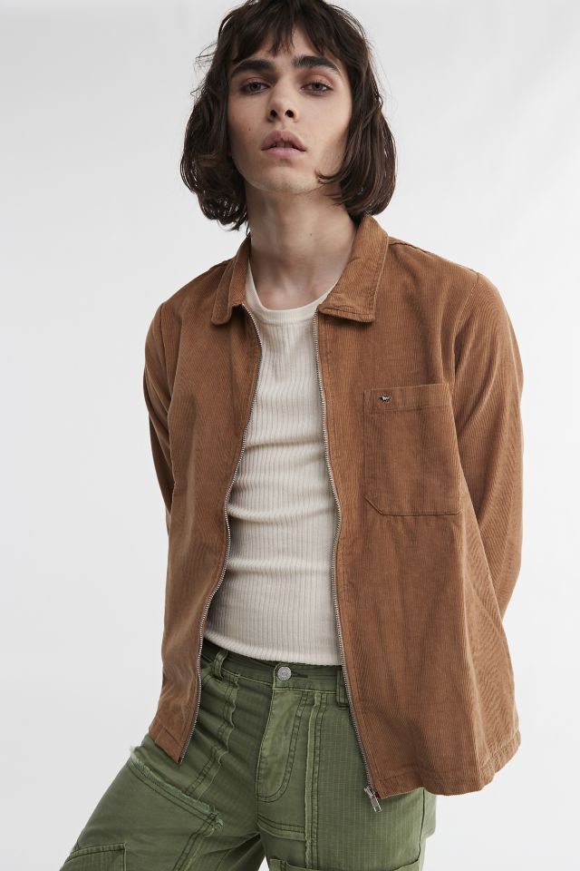 Peau De Loup UO Exclusive Corduroy Zip Car Coat #2