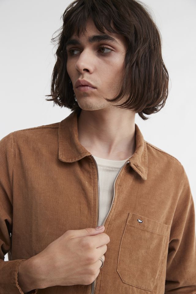 Peau De Loup UO Exclusive Corduroy Zip Car Coat #4