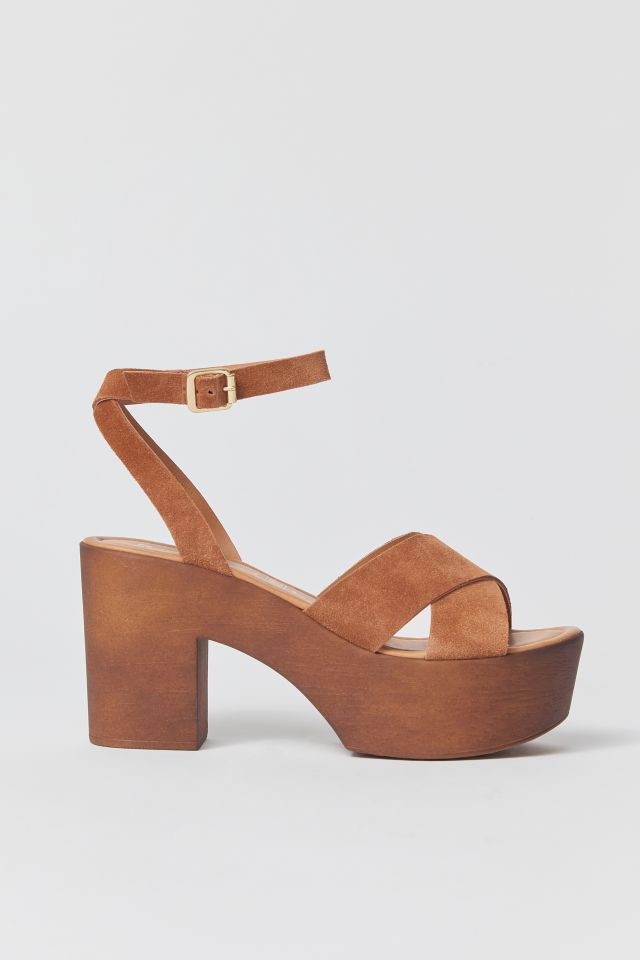 Seychelles Sweetener Wood Heeled Sandal #1