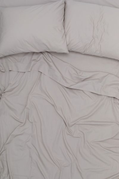 Hawkins New York Essential Organic Cotton Percale Sheet Set