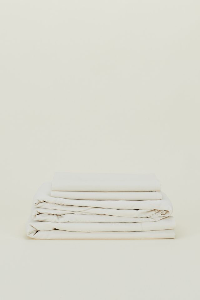 Hawkins New York Essential Organic Cotton Percale Sheet Set #1