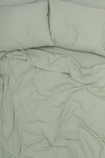 Hawkins New York Essential Organic Cotton Percale Sheet Set