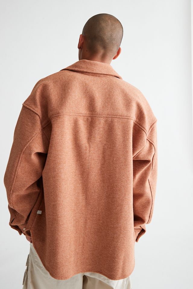 Standard Cloth Faux Wool Overshirt | Urban Outfitters