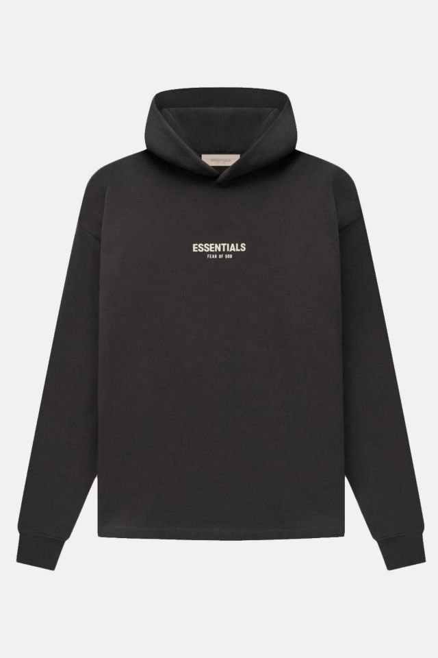 Fear of God ESSENTIALS: Gray Pullover Hoodie