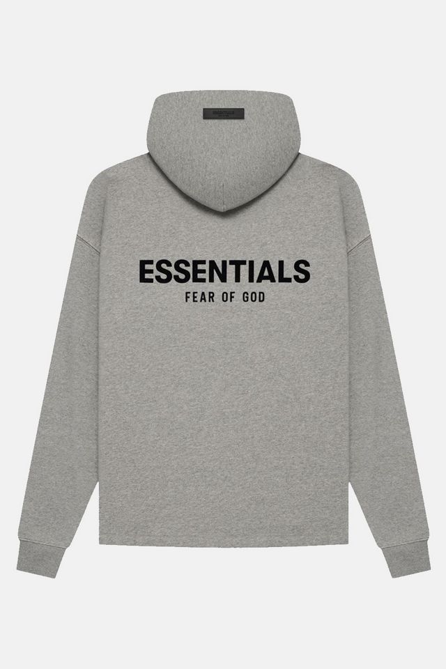 essential fear of god hoodie mens