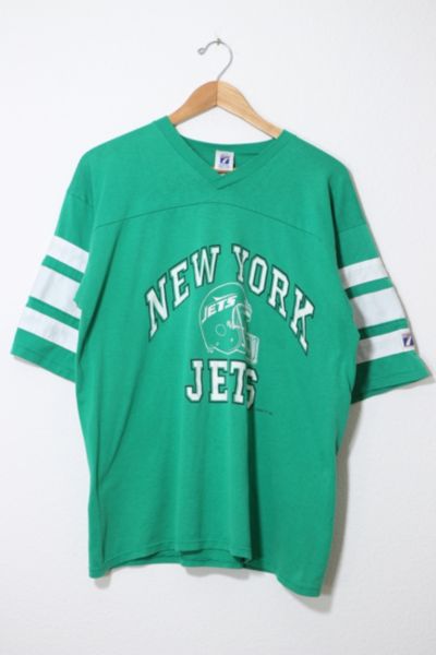 Vintage NFL New York Jets Jersey Replica T-shirt Made in USA
