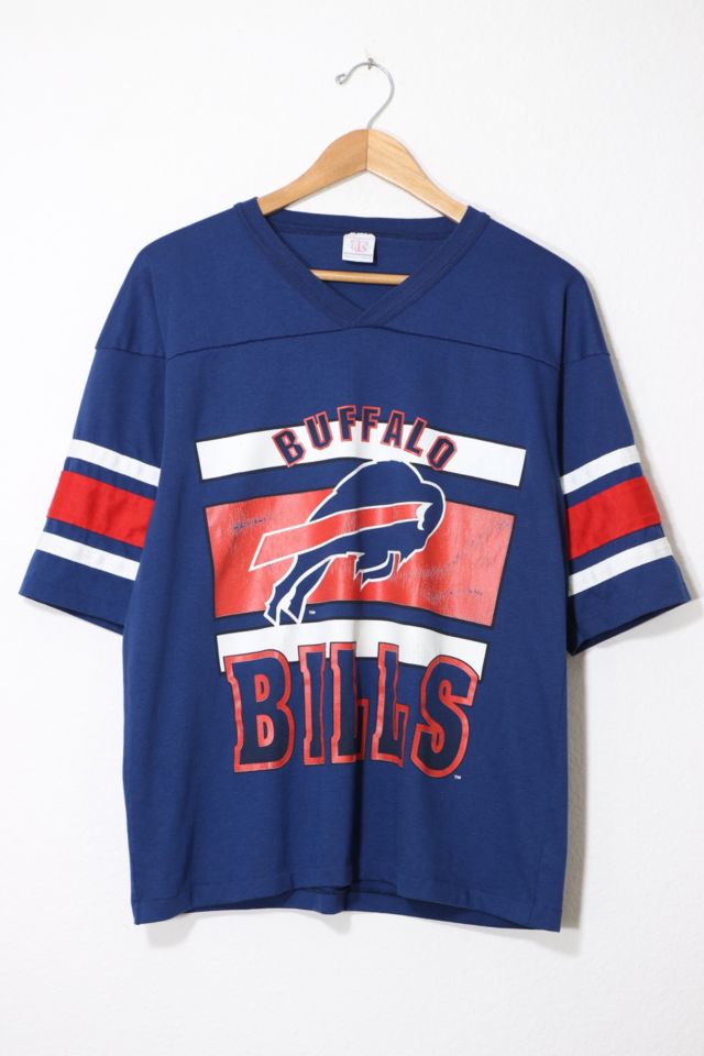 Vintage NFL Buffalo Bills Jersey Replica T-shirt Made in USA