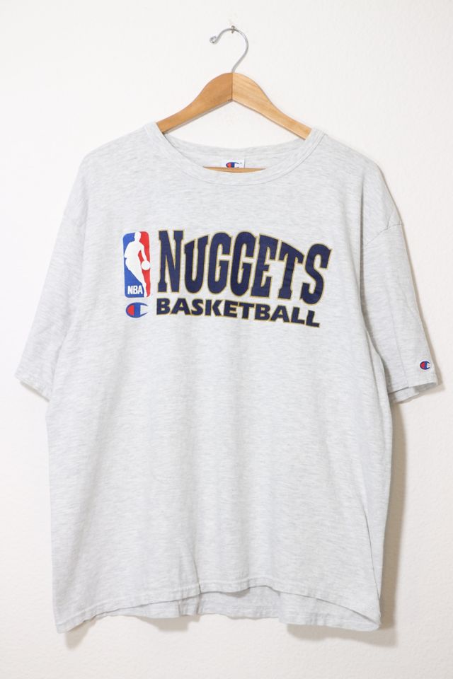 Retro Logo Denver Nuggets NBA Warm Up Top - 2XL – The Vintage Store