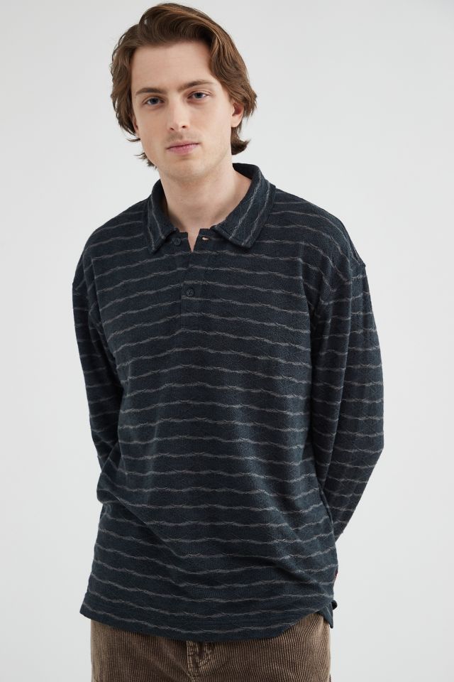 BDG Long Sleeve Polo Shirt | Urban Outfitters