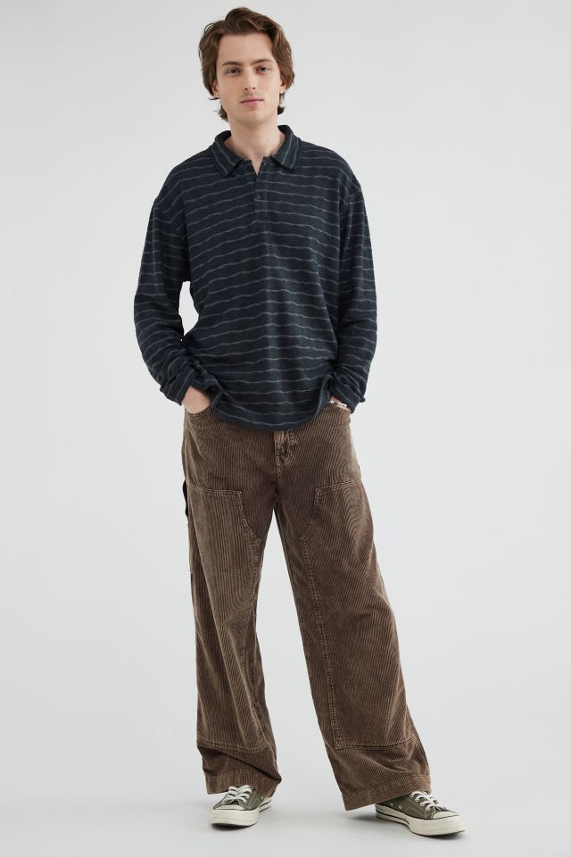 BDG Long Sleeve Polo Shirt #1