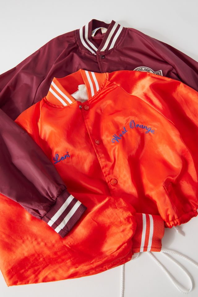 Urban Renewal Remade Cropped Baseball Jacket #1