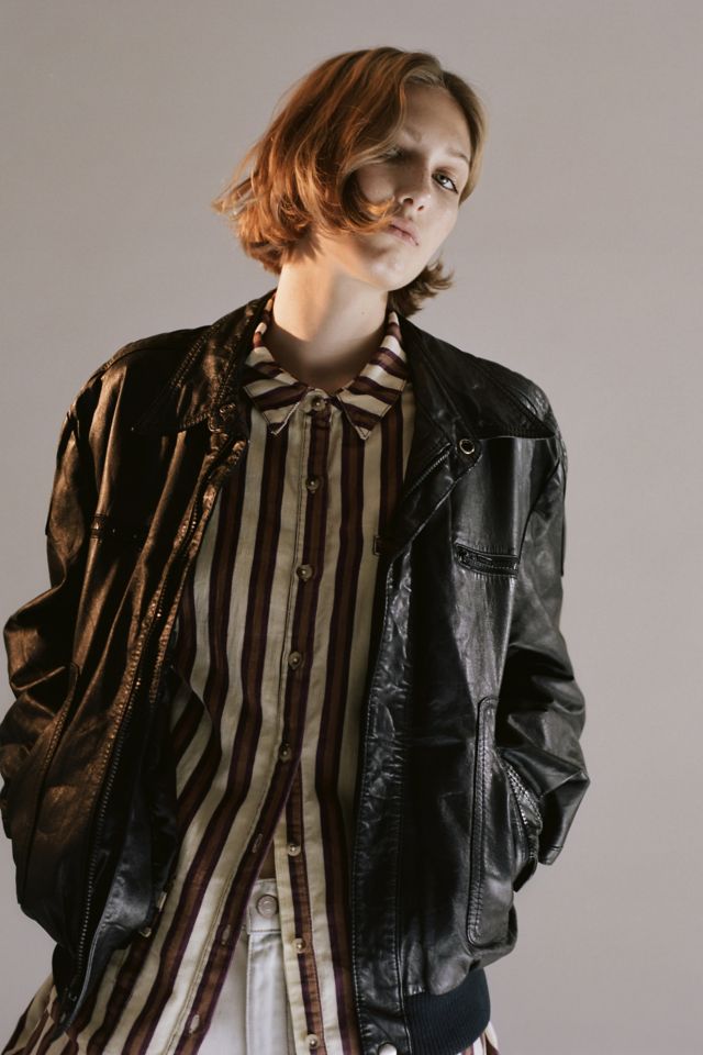 Urban Renewal Vintage Leather Flight Jacket | Urban Outfitters