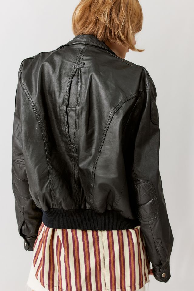 Urban Renewal Vintage Leather Flight Jacket #1