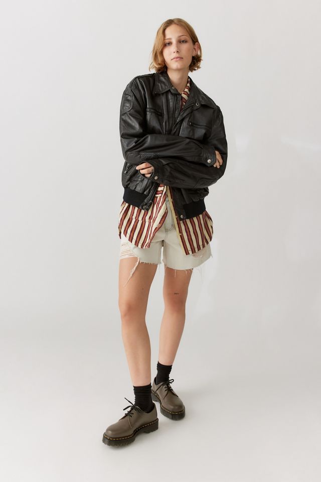 Urban Renewal Vintage Leather Flight Jacket #2