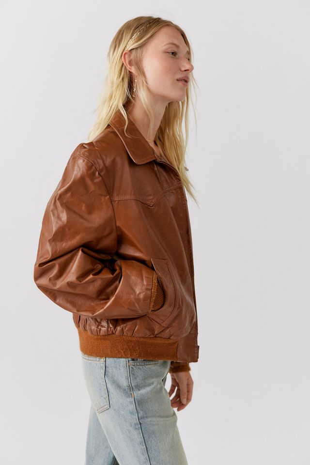 Urban Renewal Vintage Leather Flight Jacket #1