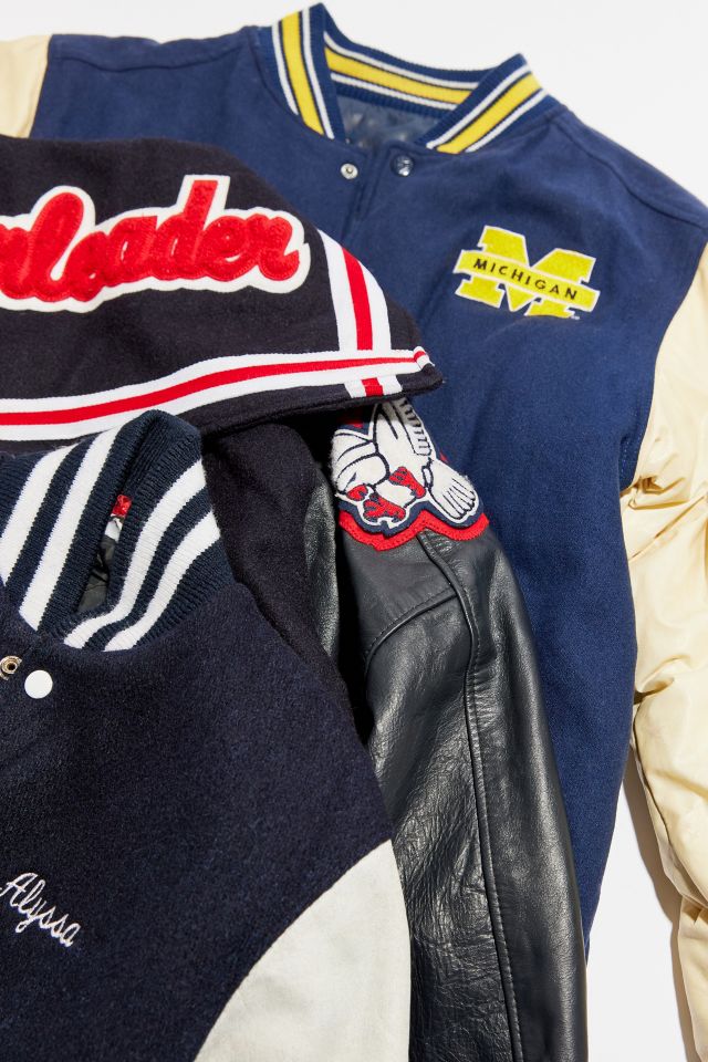 Urban Renewal Vintage Oversized Varsity Jacket #1