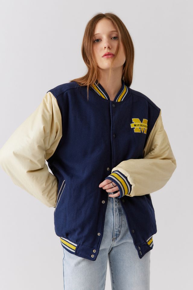 Urban Renewal Vintage Oversized Varsity Jacket #2