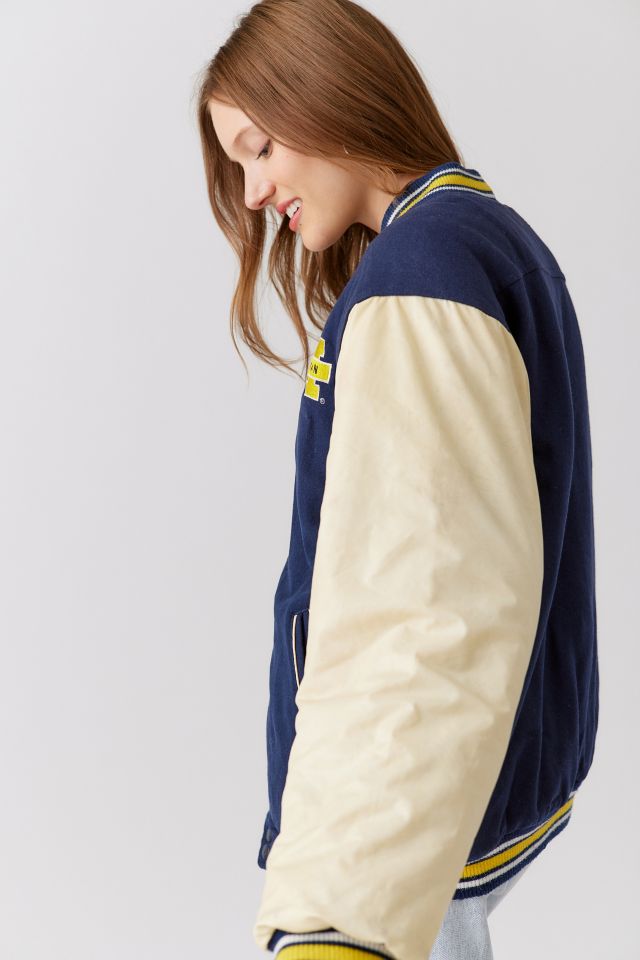 Urban Renewal Vintage Oversized Varsity Jacket #3