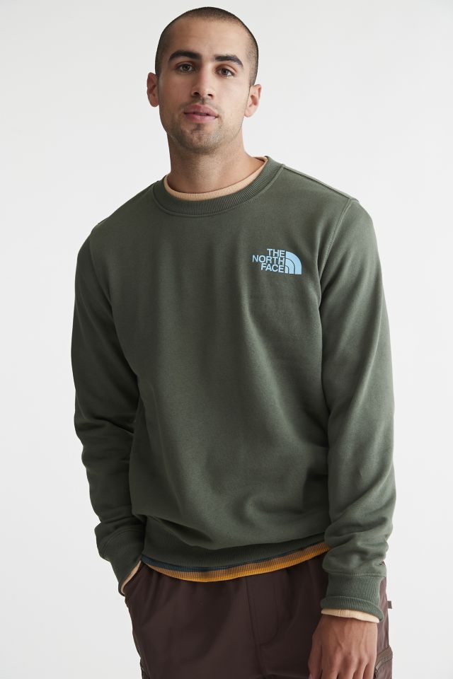 the north face plus size repeat graphic crew sweatshirt