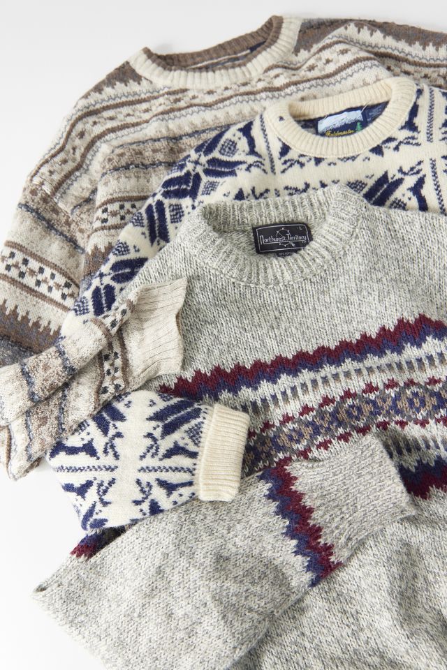Urban Renewal Vintage Fairisle Sweater #1
