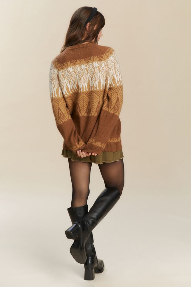 Urban Renewal Vintage Fairisle Sweater #4