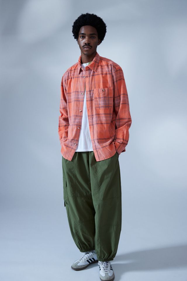 UO Printed Cord Overshirt #1