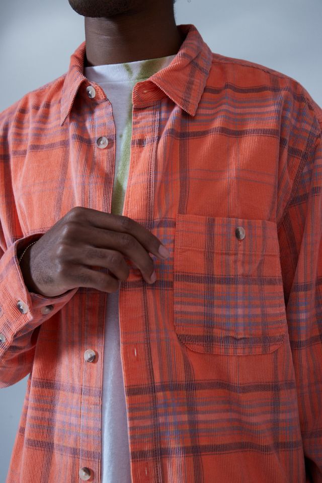 UO Printed Cord Overshirt #3