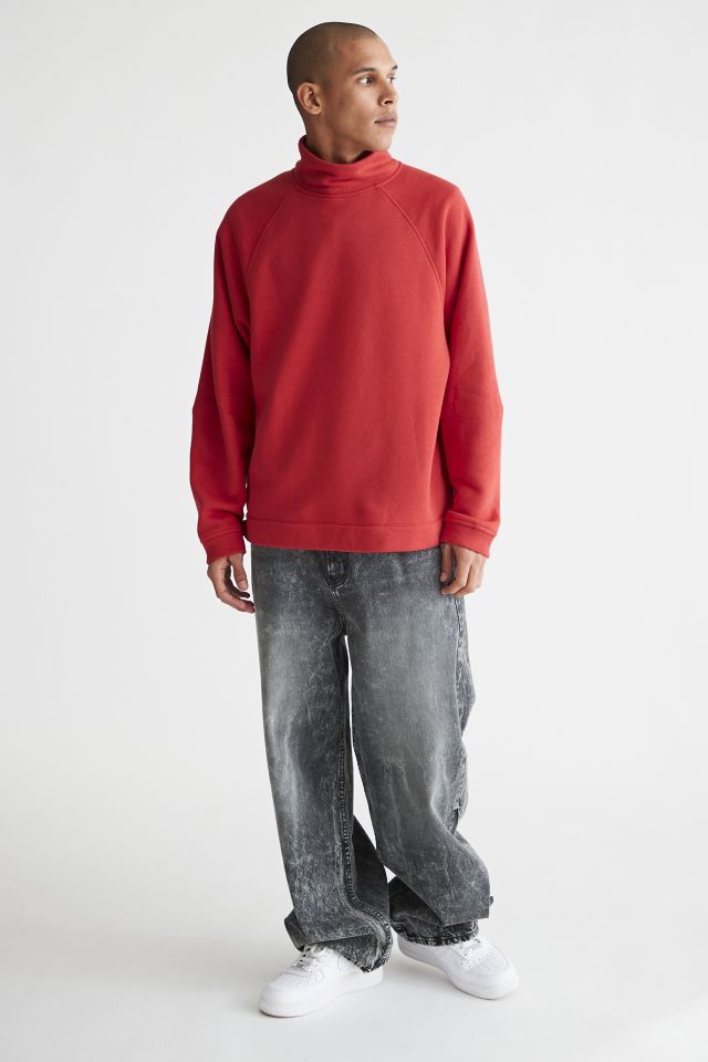 Standard Cloth Articulated Mock Neck Sweatshirt