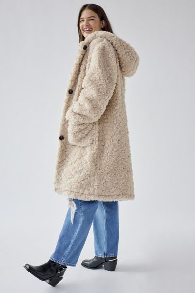 teddy bear coat urban outfitters