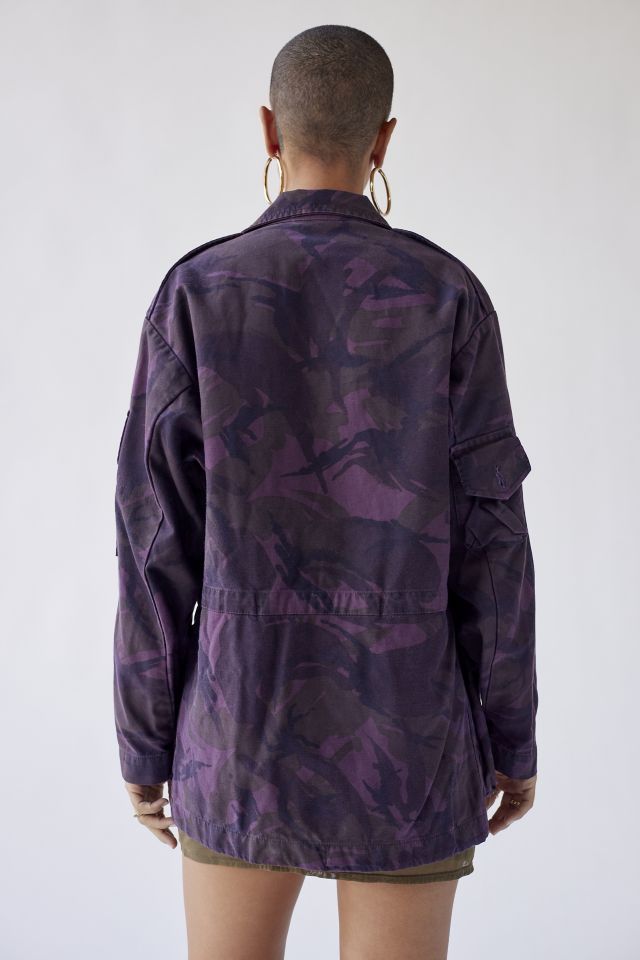 Urban Renewal Vintage Overdyed British Camo Field Jacket #2