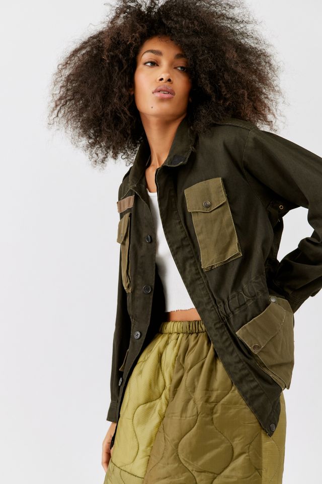 Urban Renewal Vintage Overdyed Italian Field Jacket #3