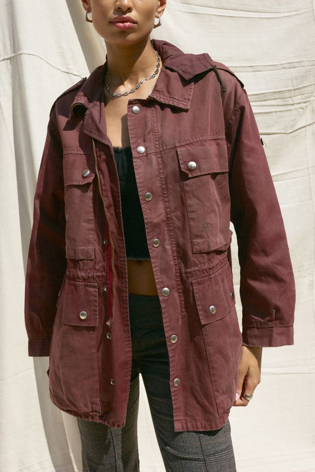 Urban Renewal Vintage Hooded Utility Jacket #2