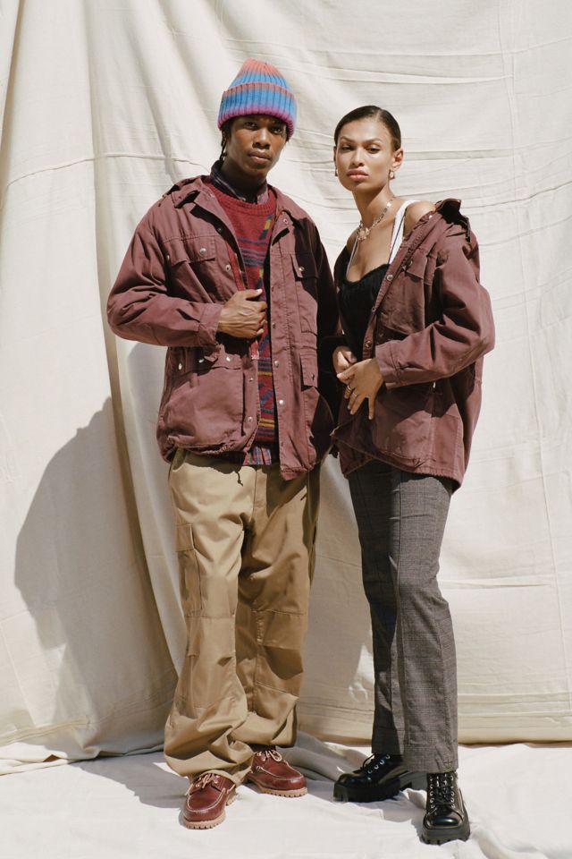 Urban Renewal Vintage Hooded Utility Jacket #3