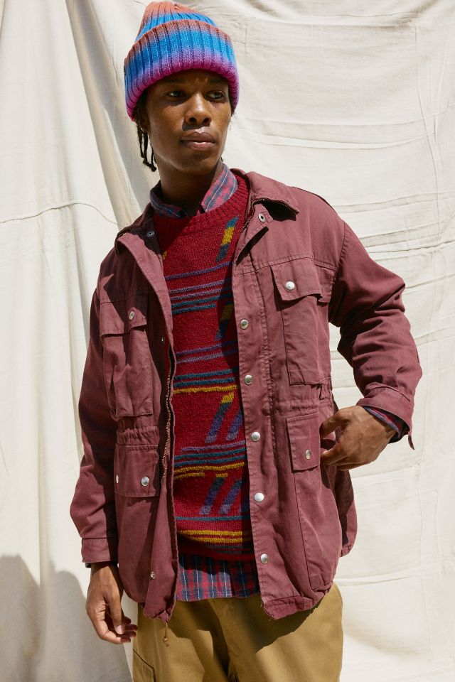Urban Renewal Vintage Hooded Utility Jacket #4