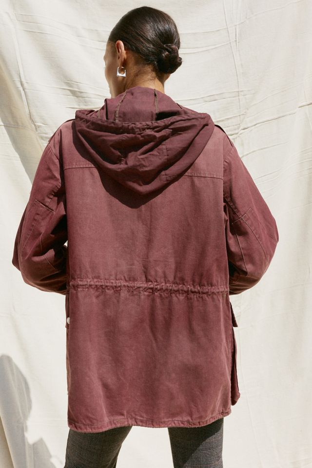 Urban Renewal Vintage Hooded Utility Jacket #5